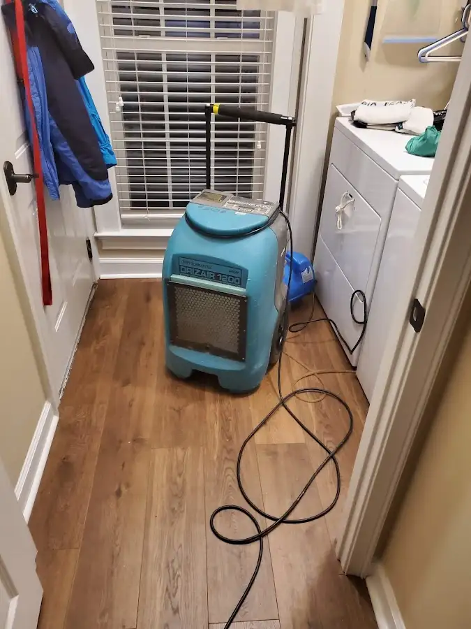 Commercial dehumidifier deployed for Flood Damage Cleanup in Rochester Hills