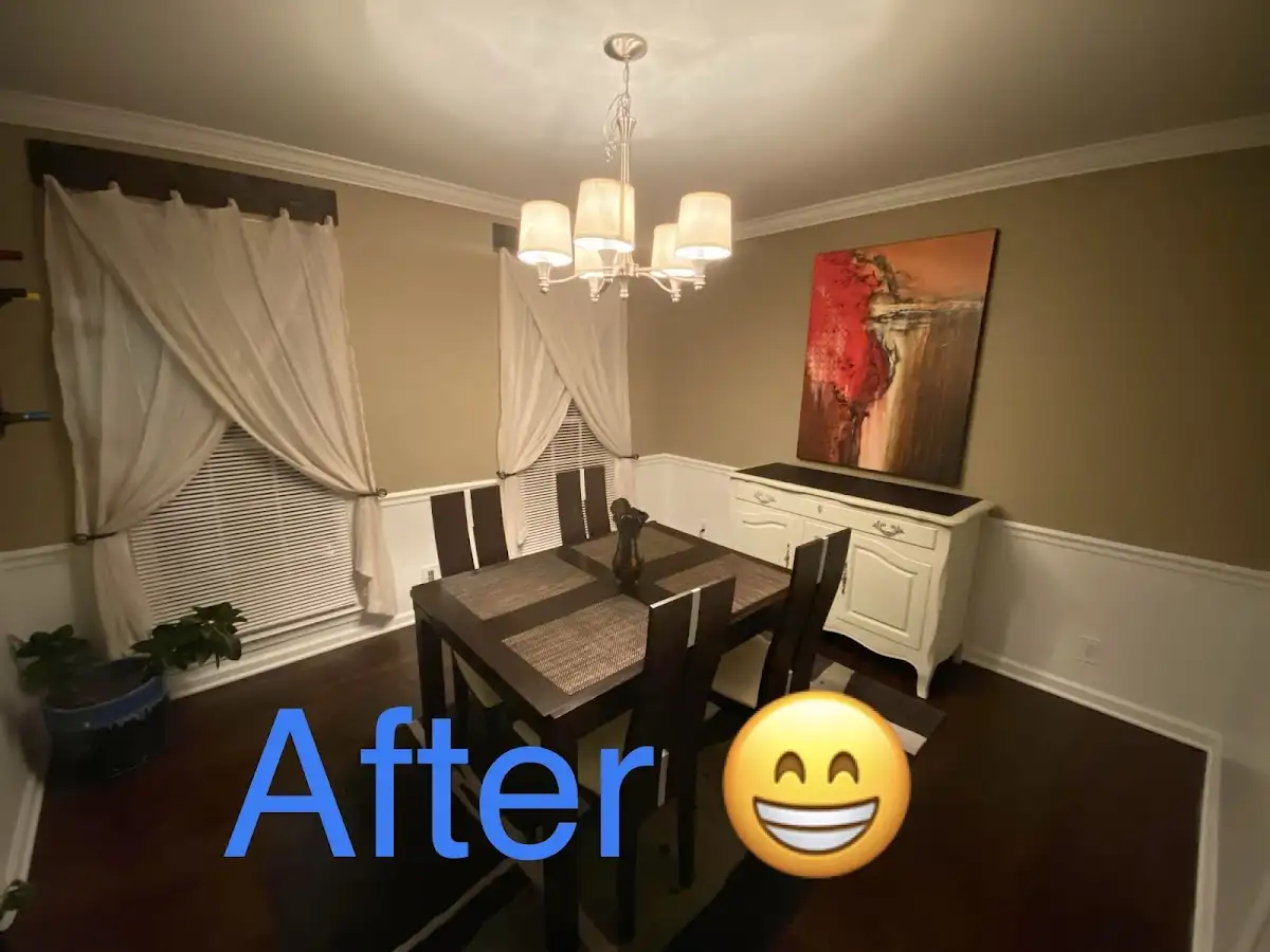 Professional dining room restoration after water damage in Rochester Hills