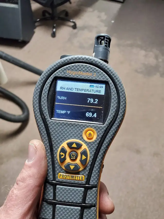 Moisture meter humidity assessment for Mold Remediation & Removal in Rochester Hills